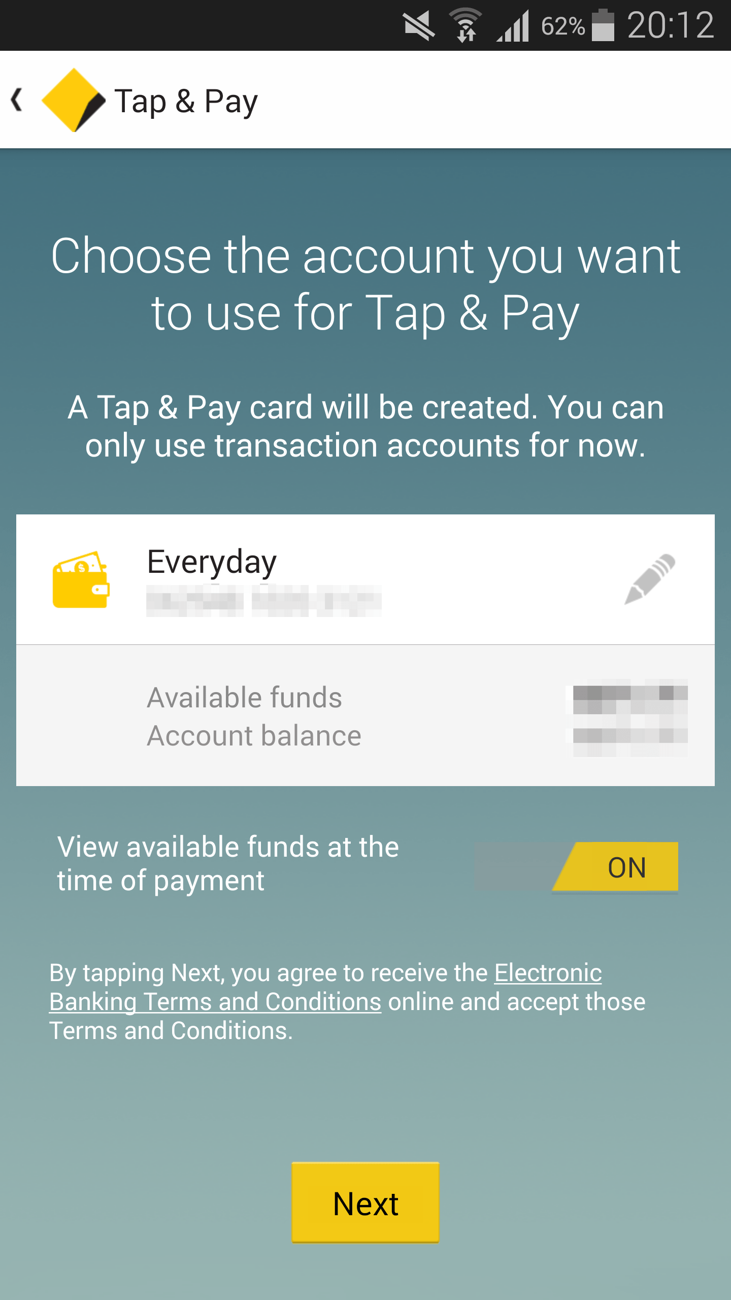 CommBank Tap and Pay
