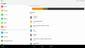 Lenovo Yoga Tablet 2 Pro - Android Storage