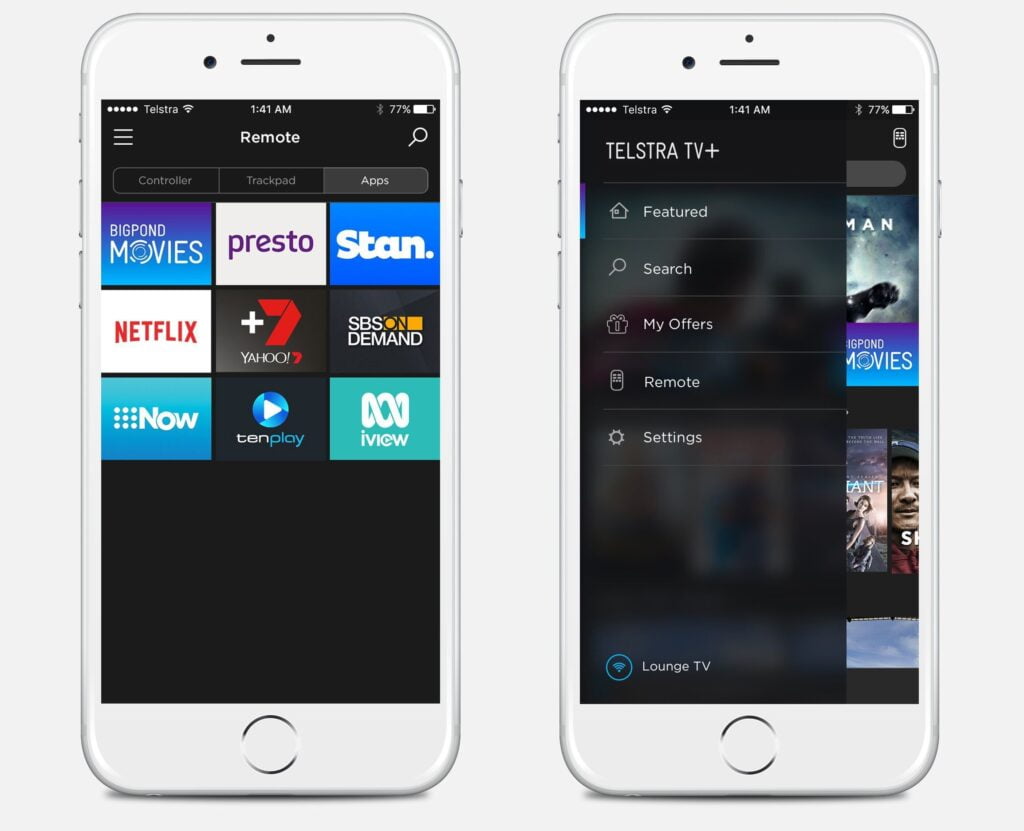 Telstra TV+ App